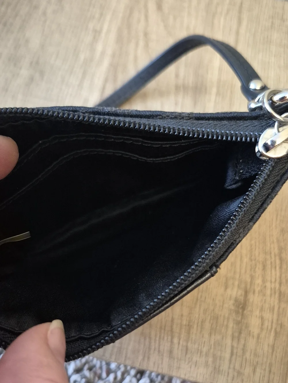 * Authentic Coach, Black Wristlet